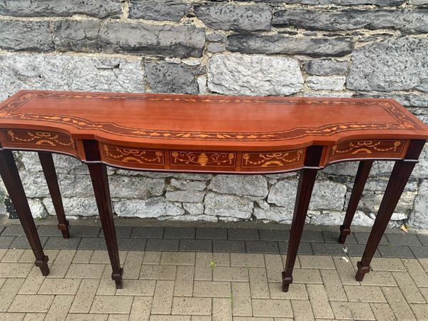 EMPIRE INLAID HALL TABLE