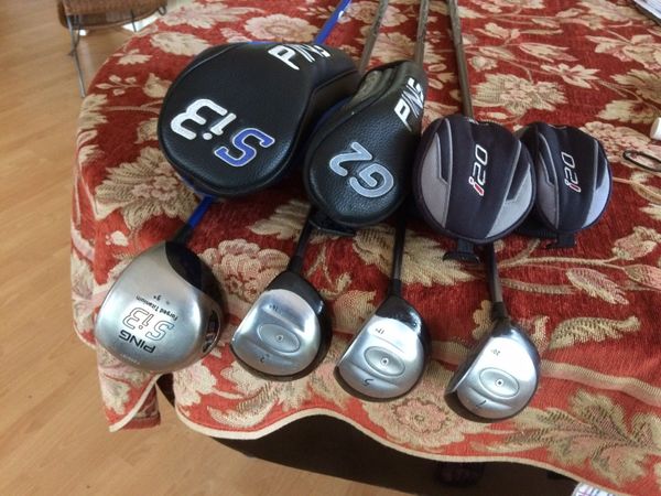 Ping Driver and fairway woods set