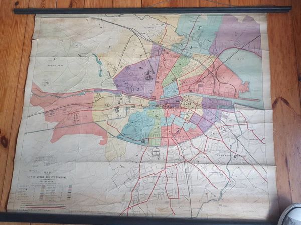 Nice old Dublin map