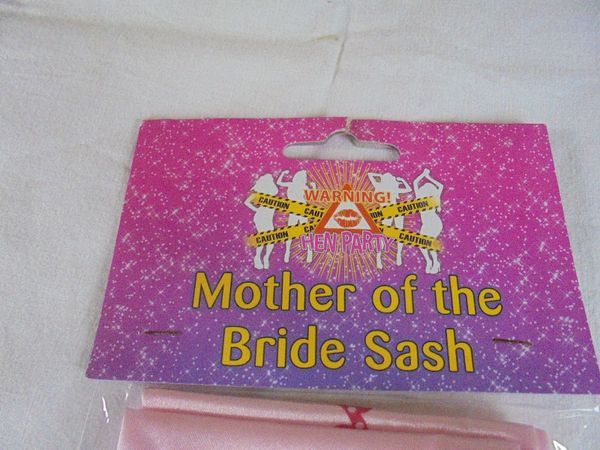 Mother of the Bride Sash for Sale