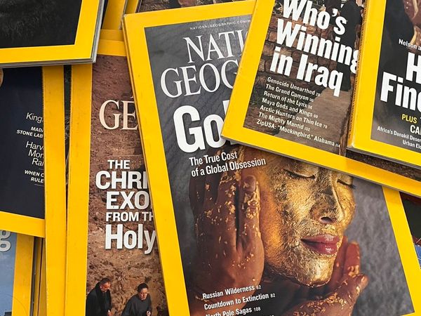 69 national geographic magazines