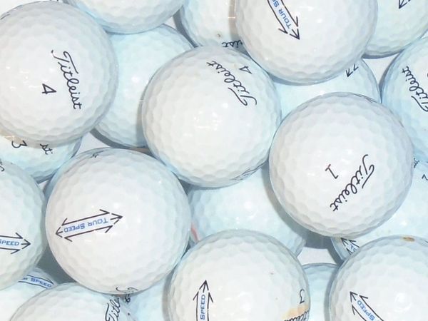Titleist Tour Speed Lake Golf Balls x 25 Balls
