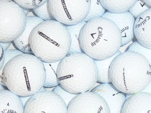 Callaway Supersoft Lake Golf Balls x 50 Balls