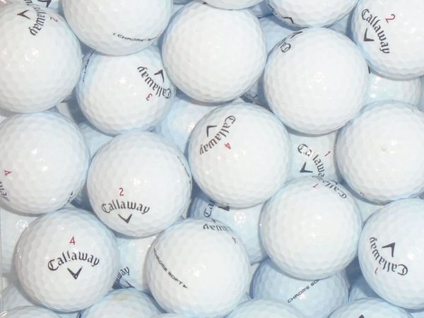 Callaway Chrome Soft - Pearl/A Grade Lake Golf Balls x 23 Balls
