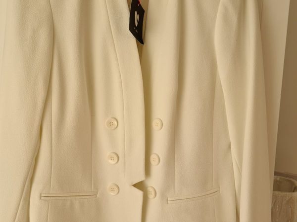 Brand  New Women's  Jacket  White Size  12