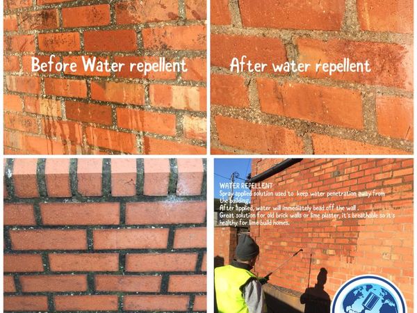Water Repellant for Walls & Masonry