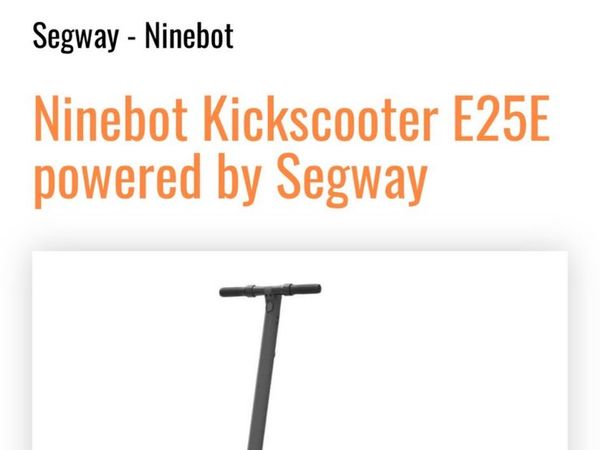 Ninebot Electric scooter