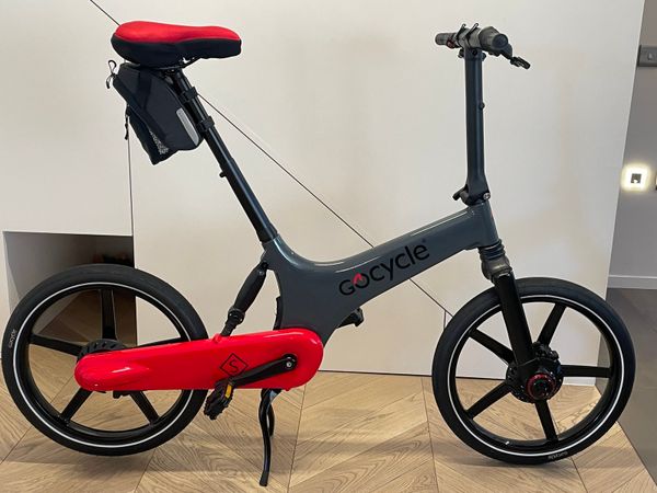 Gocycle GS electric folding bicycle Made in UK.