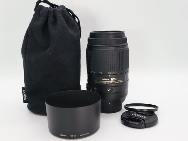 Nikon AF-S DX NIKKOR 55-300mm f4.5-5.6G ED VR Lens