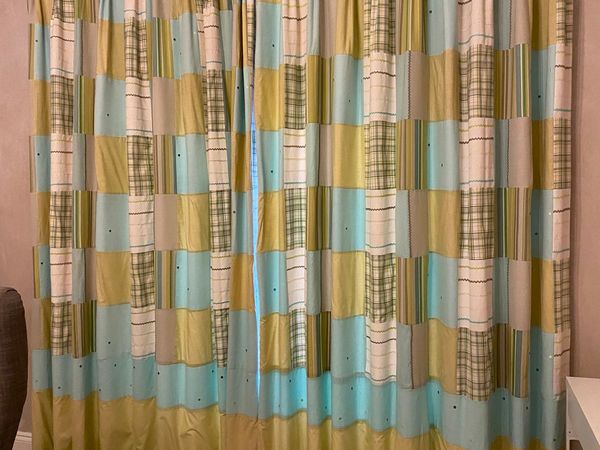 Curtains interlined long length