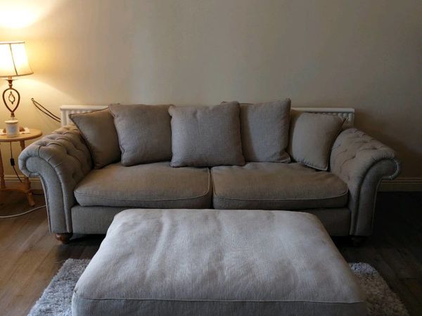 MUST GO! 3 Seater Couch/ 1 seater and foot rest