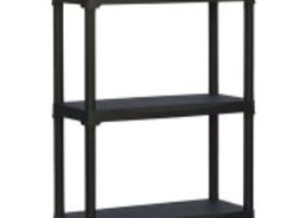 BRAND NEW 5 Shelves black for home organizer