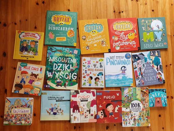 Kids books in Polish