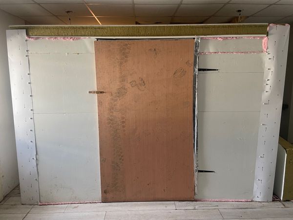 Fridge ,freezer box150mm rockwool insulation panel