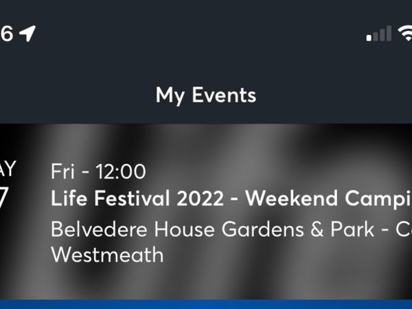 Life Festival Weekend Ticket