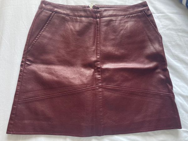 Leather skirt Vero Moda