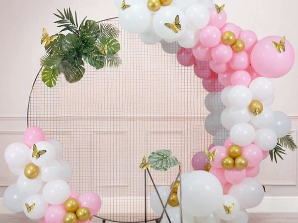 DIY Pink & White Balloon Arch Kit