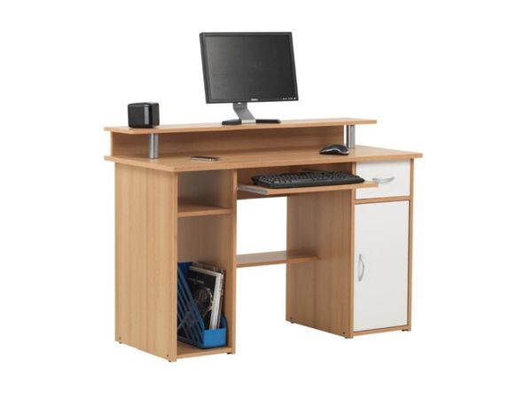 ***Albany Computer Desk (Beech or French Walnut) - £120.00+VAT***