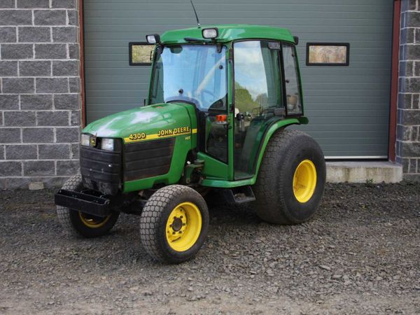 John Deere 4300 Compact Tractor HST with cab