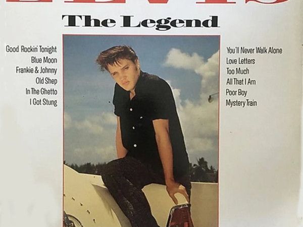 Rare Elvis Vinyl LP - The Legend