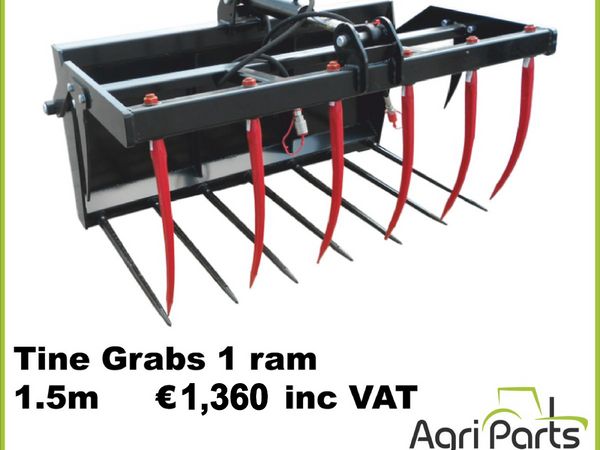 Tine Grab single ram 1.5m 2021 Prices