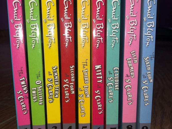 Enid Blyton “The twins at st. Clare’s” full collec