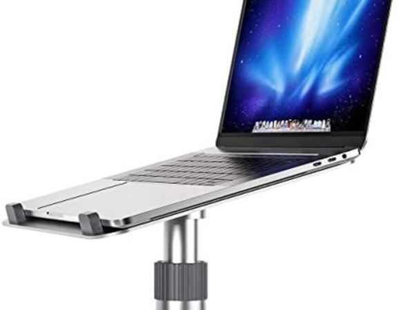 Laptop Stand Aluminum Height Adjustable, Computer Riser Holder 360°Rotatable Compatible With Notebook of 10-16inch Including Macbook Pro/Air Surface...