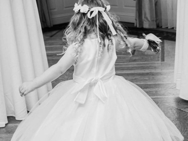 Bridesmaid dresses and flower girl dress