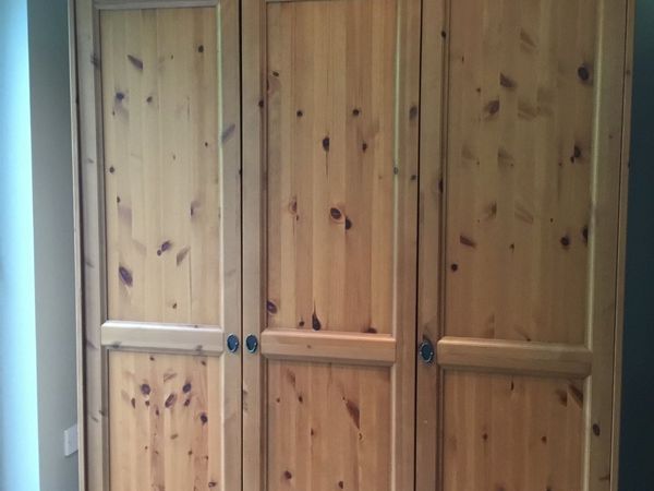 3 wood doors ikea wardrobe