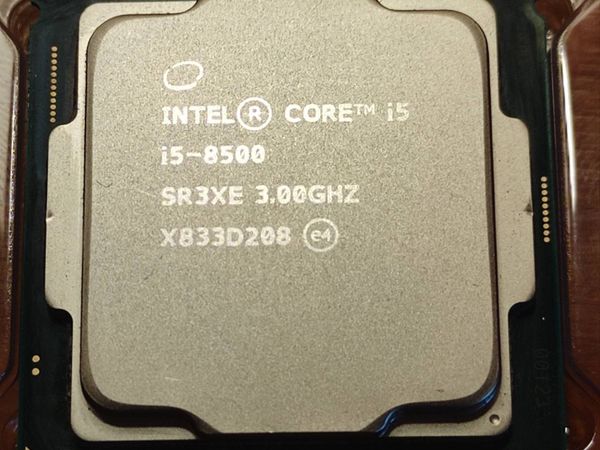 Intel Core i5-8500 (6C/6T) | 4.10GHz Boost, Socket 1151