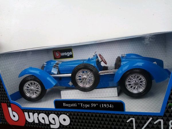 1934 Bugatti "type 59" 1:18 Diecast model car