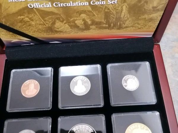 Us American tribe coin set