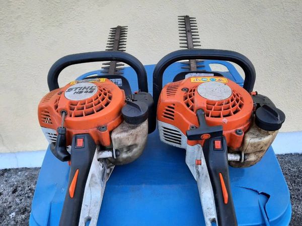 2 stihl hedge trimmers