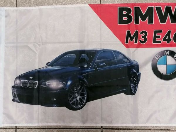 Bmw M3 E46 flag 3ft x 2ft
