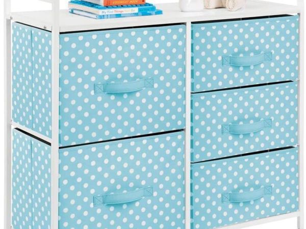 Set of Drawers with 5 Drawers for Clothes