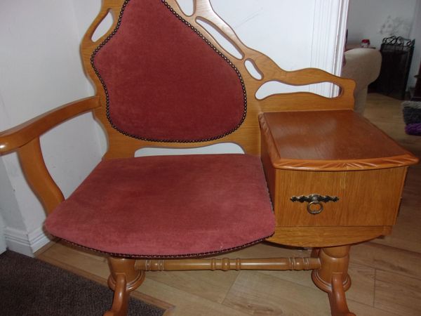 TELEPHONE TABLE WITH SEAT