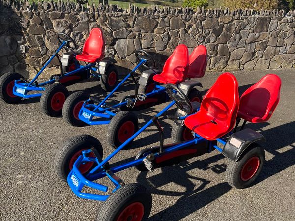 Berg go carts and trailer