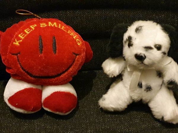 4 Small Cuddly Toys For Sale