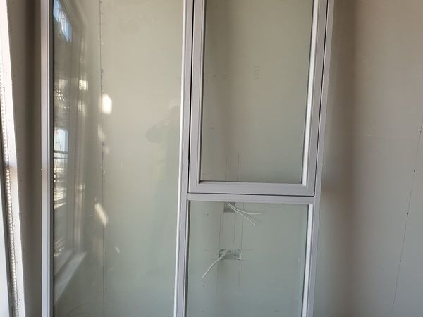 Windows aluminium clad airtight, second hand,  new