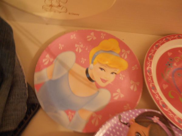 Princess Plates & Peppa Pig