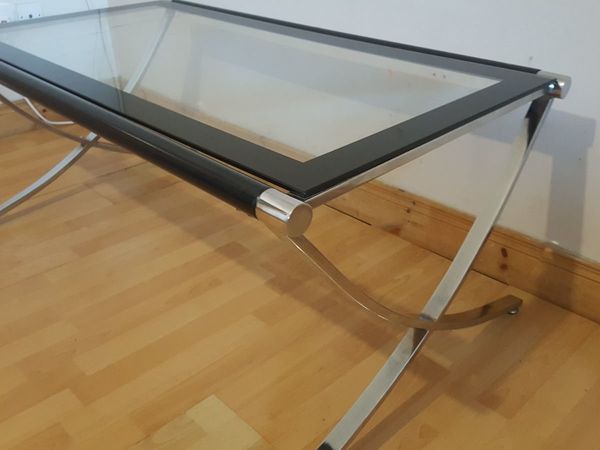 Modern coffee glass table