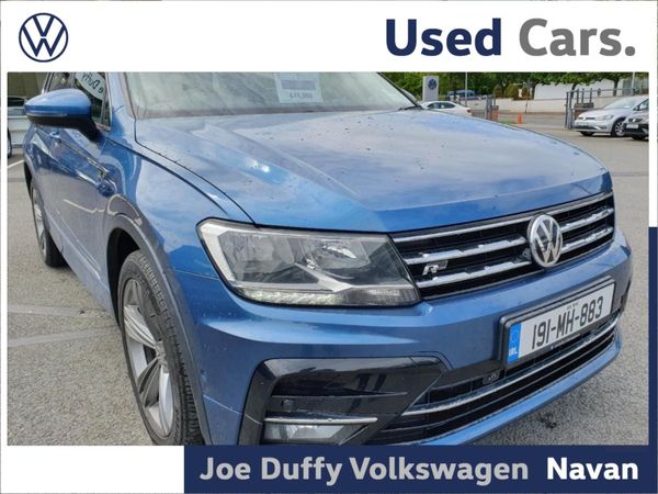 Volkswagen Tiguan Allspace SUV, Diesel, 2019, Blue