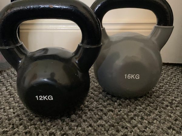 Kettlebells USF Weights 12kg 16kg - AS NEW