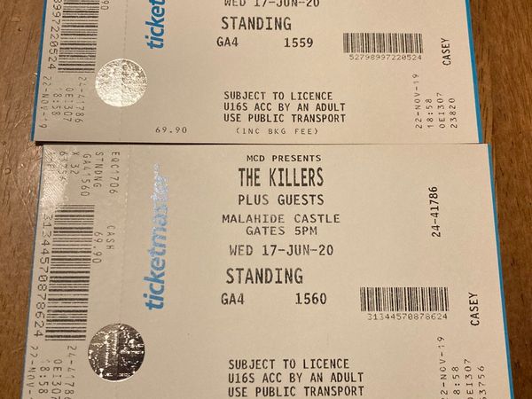Killers Tickets