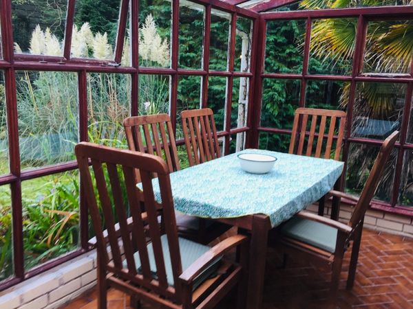 Conservatory Wooden table & chairs