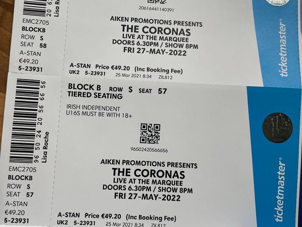 The Coronas tickets