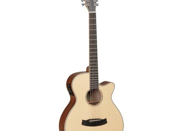 Tanglewood 12 string semi acoustic guitar