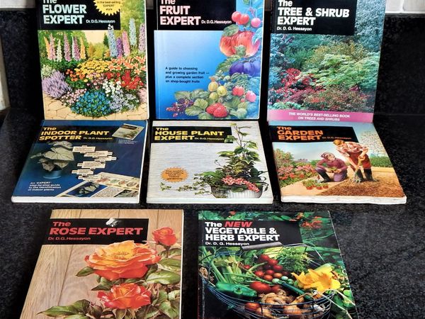 Collection of 8 gardening books by Dr D.G. Hessayon