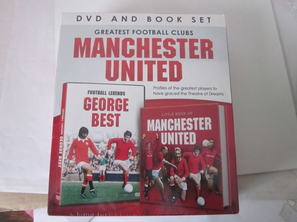 Manchester United DVD and Book Set New