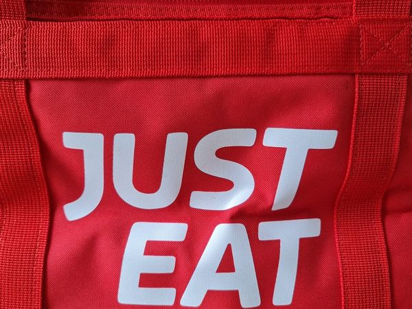 Just Eat food delivery bag